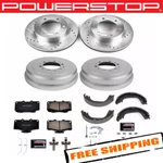 Power Stop 1-CLICK Z23 Evolution Brake Kit For 95-02 Toyota Tacoma. Fixed Price $549.72.