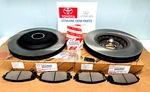 2008-2019 Toyota Highlander Front Brake Rotor & Pads Kit Genuine Oem Part. Fixed Price $232.74.