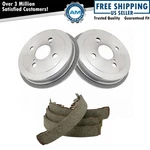 Rear Brake Shoe & Drum Kit For 2000-2005 Toyota Echo. Fixed Price $56.76.
