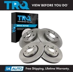 Trq Front & Rear Brake Rotors Set Fits 2003 Cadillac Seville. Fixed Price $179.95.