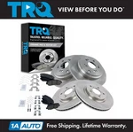 Trq Front & Rear Ceramic Brake Pad Rotor Set Lh Sides For Honda Odyssey. Fixed Price $294.95.
