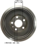 Bendix PDR0848 Brake Drum For 11-13 Volkswagen Jetta. Fixed Price $100.99.