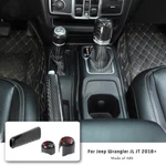 Handbrake /gear Shift /4WD Knob Trim Cover For Jeep Wrangler Jl 18+ Carbon. Fixed Price $30.49.
