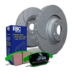 S3KF1128 Ebc 2-WHEEL Set Brake Disc And Pad Kits Front For 4 Runner Tacoma. Fixed Price $465.34.
