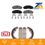 Front Rear Ceramic Brake Pads & Drum Shoe Kit 01-02 Ford Explorer Sport Trac. Fixed Price $63.28.