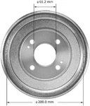 Bendix Premium Drum And Rotor Brake PDR0473. Fixed Price $56.56.