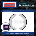 Brake Shoes Set BBS6393 Borg & Beck 2204200620 2304200312 2304200320 2404200120. Fixed Price $38.83.