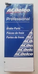 Acdelco Professional 18K3342 Rear Drum Brake Hardware Kit Open Box Sealed Bag. Fixed Price $59.99.
