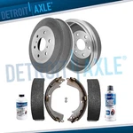 Rear Brake Drums Ceramic Shoe For Gmc Silverado Sierra Chevy 1500. Fixed Price $172.65.
