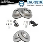 Front & Rear Ceramic Brake Pad Disc Rotor Kit For Equinox Terrain. Fixed Price $189.64.