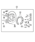 Genuine Mopar Parking Brake Adjusting Lever 5179288AA. Fixed Price $23.02.