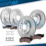 Front Rear Brake Rotors Pads Kit For Chevrolet Silverado Gmc Sierra 1500. Fixed Price $231.43.