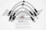 Techna-fit Stainless Steel Braided Brake Lines 1996-1997 Honda Civic Rear Drums. Fixed Price $118.74.