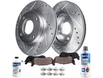 Detroit Axle 98ZJ38M Front Brake Pad And Rotor Kit Fits 1993-1996 Honda Prelude. Fixed Price $97.68.