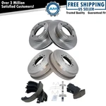 Front & Rear Brake Pad Rotor,shoe Drum Kit Fits 1995-1998 Toyota Tacoma. Fixed Price $269.85.
