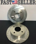 Power Stop JBR504XPR Drilled & Slotted Rear Rotor Set For 89-98 Nissan 240SX. Fixed Price $95.89.