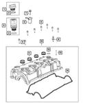 Genuine Mopar Oil Fill Housing 4893202AA. Fixed Price $29.82.