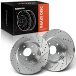 A-premium Front Drilled Brake Rotors For Nissan Murano Pathfinder Infiniti Q50. Fixed Price $142.99.