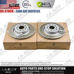 2PCS Rear Brake Rotor Without Holes Fit Maserati Levante Quattroporte, 670031771. Fixed Price $307.48.