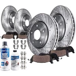 Front Rear Drilled Brake Rotors Pads For 03-07 Pt Cruiser Turbo /dodge Neon SRT4. Fixed Price $250.95.