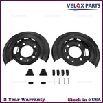 Pair Rear Brake Dust Shield Backing Plates 99-15 Ford F250 F350 Excursion. Fixed Price $29.88.