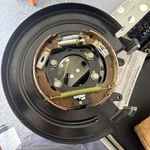 Disc Brake Backing Plate Ford Explorer 1995-2003 Rear Right Side F5TZ2C220A. Fixed Price $100.00.