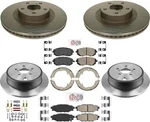 F&r High Performance Carbon Disc Brake Rotors Pads Subaru Outback 2010-2012. Fixed Price $338.00.