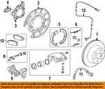 Gm Oem 15-20 Escalade Esv-park Brake Shoes Hardware Kit 23299313. Fixed Price $26.50.