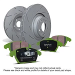 Ebc Brakes S2KR1294 Kits Greenstuff 2000 And Usr Rotors. Fixed Price $382.25.