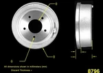 Bendix PDR0209 Brake Drum Rear Iron 11.0 In. Od 5.5 Bolt Circle Ford Each. Fixed Price $78.99.