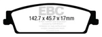 Ebc Brakes Disc Pad Set DP63022. Fixed Price $106.25.