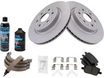 Rear Brake Pad Rotor Shoe Drum Kit 88XDFTY41 For Gmc Acadia 2017. Fixed Price $178.36.